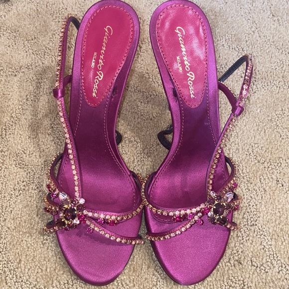 Gianvito Rossi Shoes - Gianvito Rossi Crystal shoes NEW 37.5